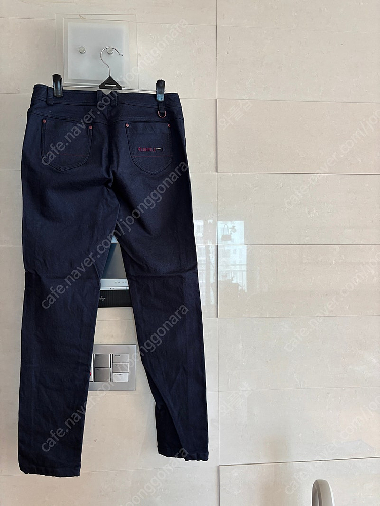 여성골프복 빈폴골프 네이비 팬츠 면바지 이미지