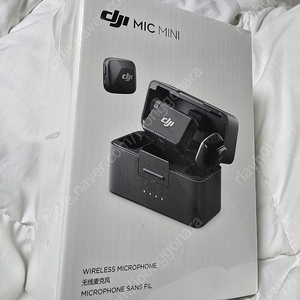 DJI 무선 Mic Mini 2 TX + 1 RX 마이크 + 충전 케이스 (미개봉)