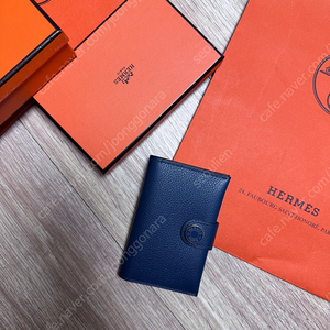 Hermes RMS Card Holder 에르메스 rms 카드지갑. (에버컬러, 블루드프뤼스)