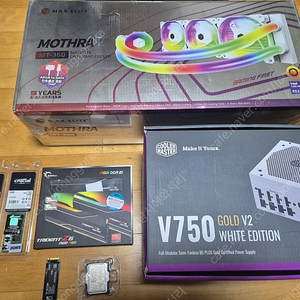 CPU, RAM, 쿨러 등등 몇몇 제품 처분합니다.