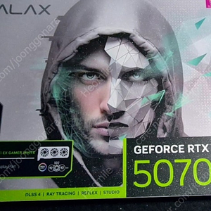 [미개봉 신품] GALAX 지포스 RTX 5070 Ti EX GAMER WHITE 16GB GDDR7