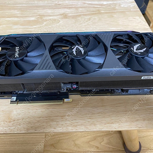 ZOTAC GAMING 지포스 RTX 3080 Ti 검은 호랑이 기념판 D6X 12GB 팝니다.