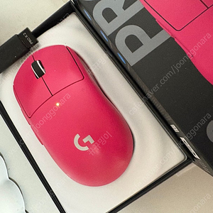 로지텍 지슈라2 마우스 G PRO X SUPERLIGHT 2 핑크