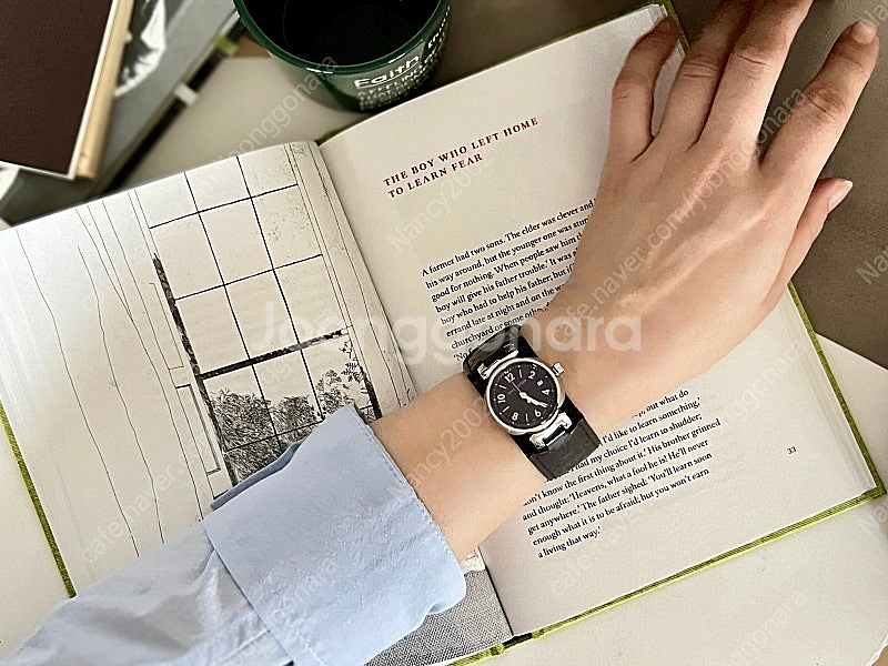LOUIS VUITTON 땅부르 네이비 다이얼 루이비통...--7