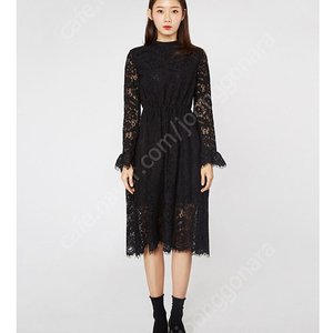 미쏘 블랙 레이스 원피스 S사이즈 무료배송