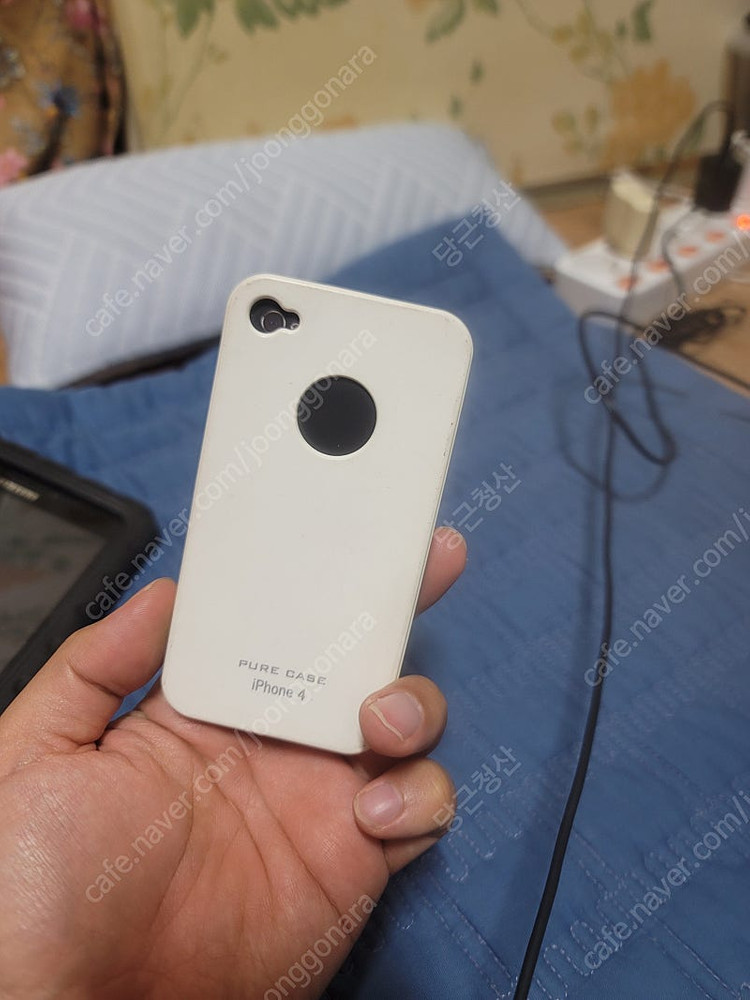 아이폰4 / 아이폰4s 퓨어케이스 화이트 미사용 새제품 판매 이미지