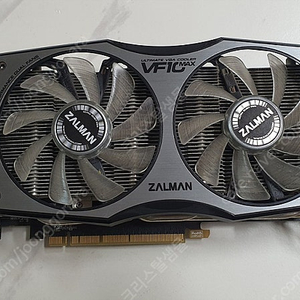 잘만 GTX 760 터보 2G 그래픽카드_고장품, 부품용, 수리용