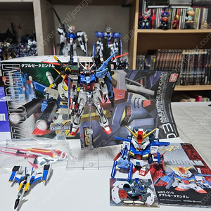 rg 퍼펙트 스트라이크+sd 더블제타 건담 가조 가조립 일괄