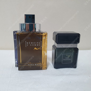 남자 향수 2개 일괄 니나리지 메모아 옴므, 발렌티노 베리 발렌티노 뿌르 옴므 Memoire D'homme Nina Ricci Very Valentino Pour Homme