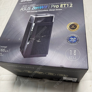 ASUS ZenWIFI Pro ET2 와이파이6e 공유기 팝니다