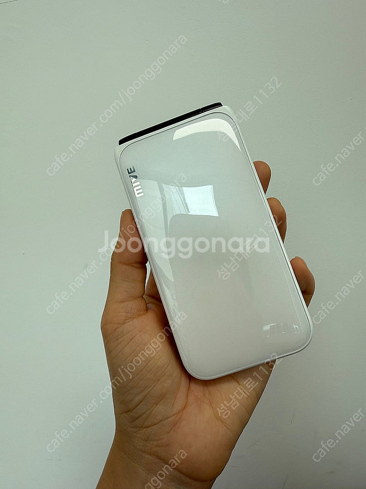 M120 (MIVE)마이브 스타일폴더폰 화이트 32기가...--0