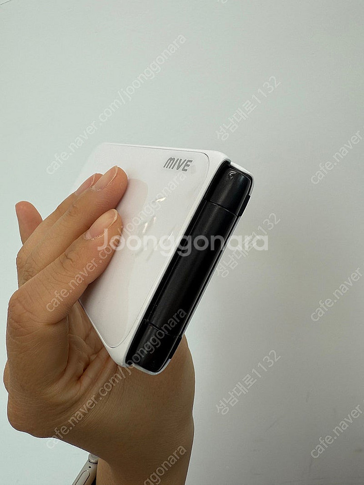 M120 (MIVE)마이브 스타일폴더폰 화이트 32기가...--6