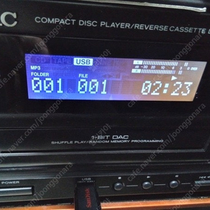 TEAC AD-800 (CD/USB/카세트 플레이어)