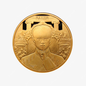 한국조폐공사 페이커 기념 메달 507개 한정 금메달 판매합니다.