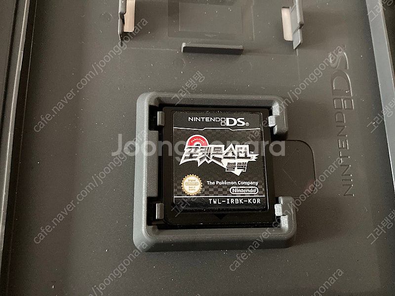 NDS 포켓몬스터 블랙 판매합니다.--3