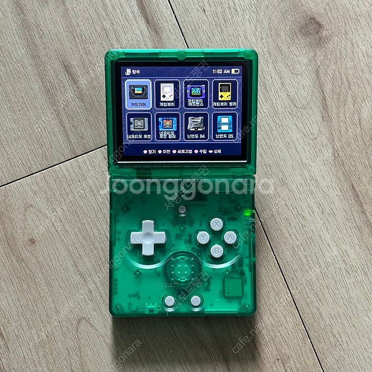 rg35xxsp 그린 64GB 레트로 휴대용 게임기--1