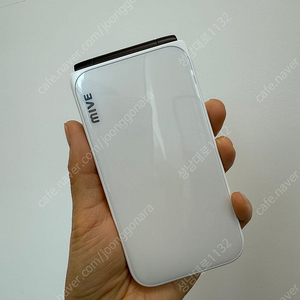 M120 (MIVE)마이브 스타일폴더폰 화이트 32기가 A급 10만