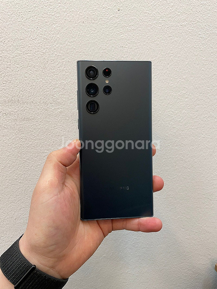 갤럭시S22울트라 256GB 그린 무잔상 상태좋은 중고...--0