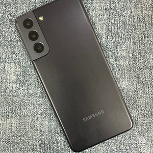 갤럭시S21 256G 블랙 파손X 게임용 서브용 단말기 12만원 판매해요