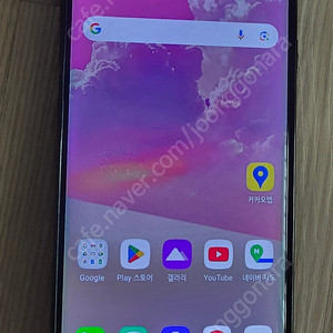 LG 벨벳폰 오로라 그린