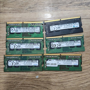 노트북용 램 4g 6개 일괄