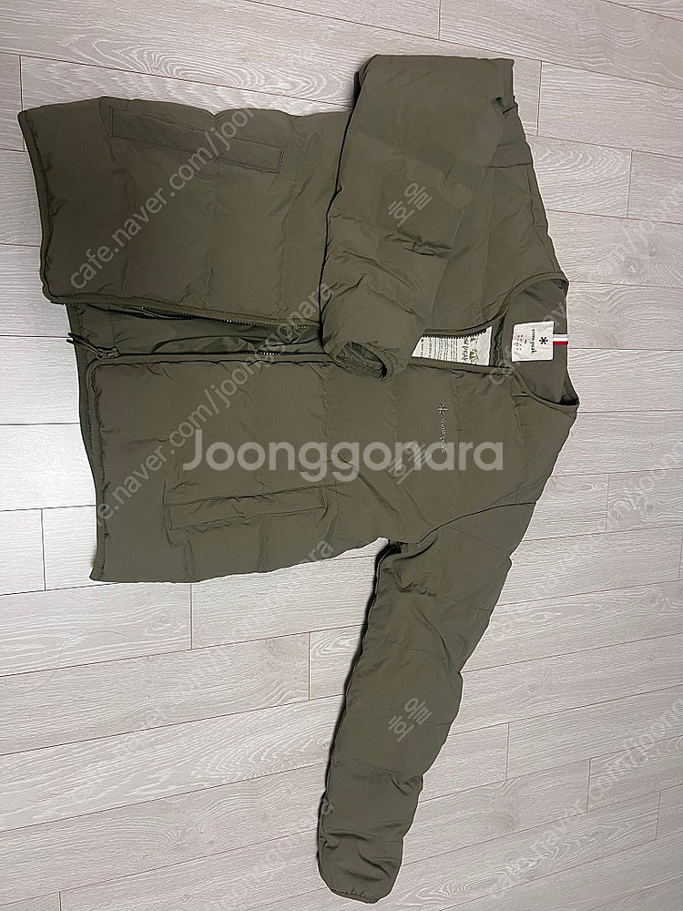 스노우피크 경량패딩 M사이즈--0