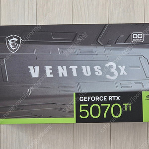 MSI 지포스 RTX 5070 Ti 벤투스 3X OC D7 16GB