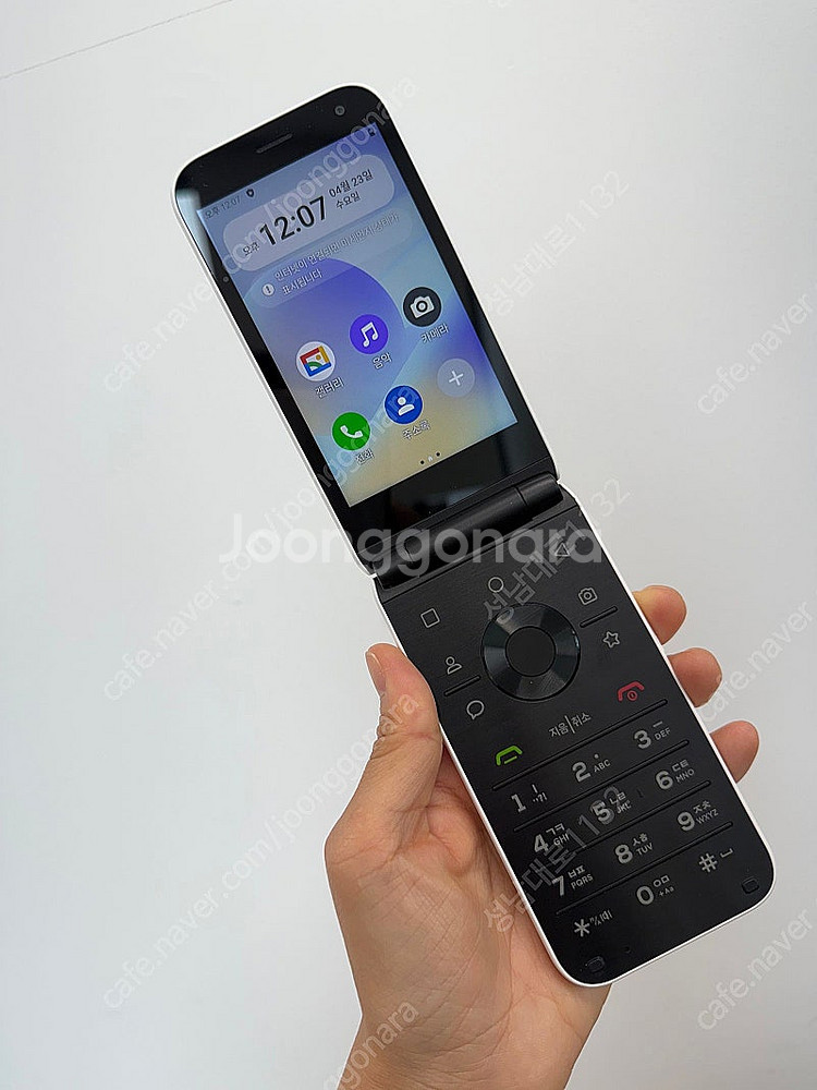 M120 (MIVE)마이브 스타일폴더폰 화이트 32기가...--1