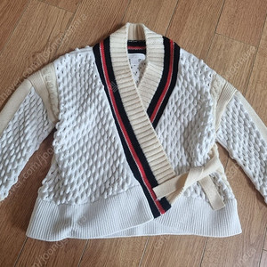 버버리정품 키즈 랩가디건6y