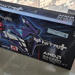 [미개봉] SAPPHIRE 라데온 RX 9070 XT NITRO+ OC D6 16GB 니트로 팝니다.