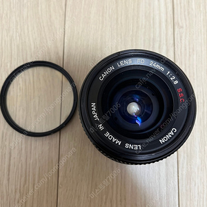 캐논 FD 24mm 2.8 ssc 렌즈