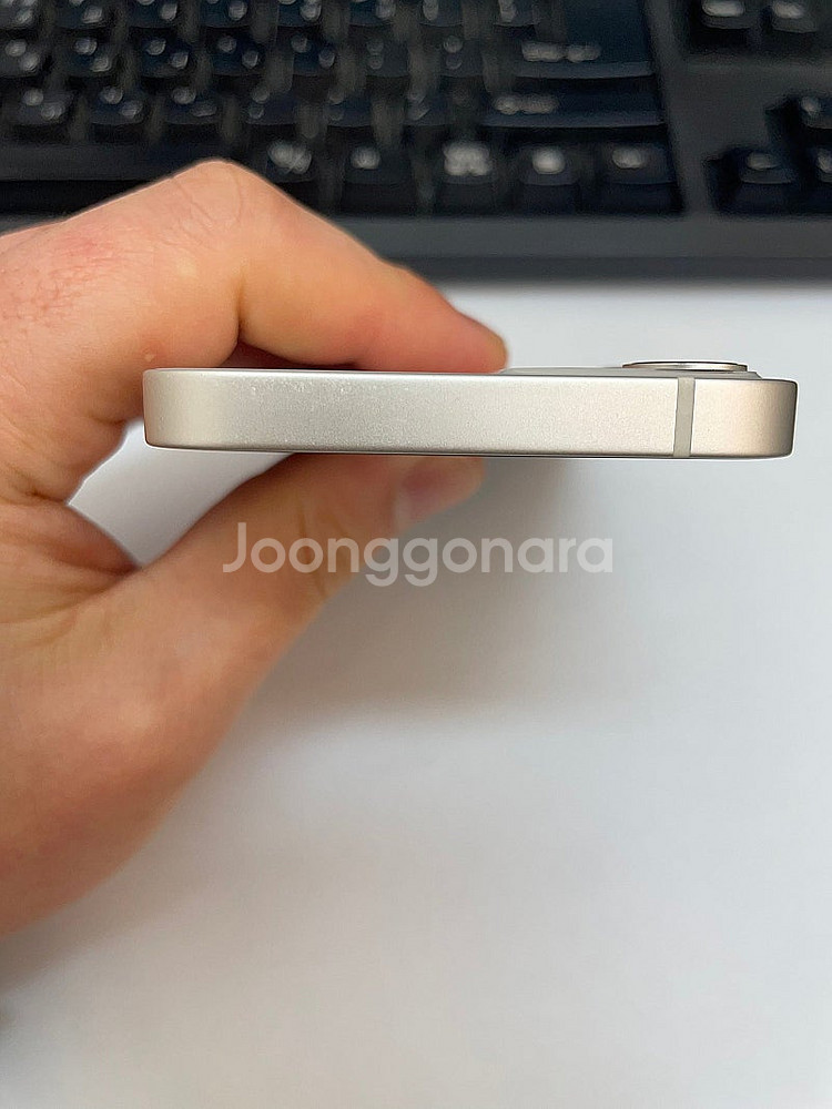 아이폰12미니 64GB 화이트 상태좋은 중고21만팝니다...--3