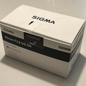 시그마 90mm f2.8 DG DN L마운트 / 마그네틱캡