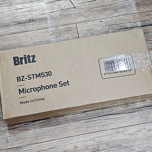 미개봉 새제품 브리츠 BZ-STM530 올인원패키지 방송용 유튜브 녹음용 콘덴서 스탠드 마이크
