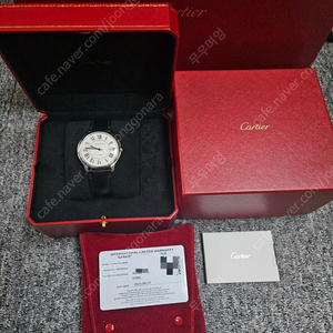 까르띠에 롱드 머스트 40mm 오토매틱