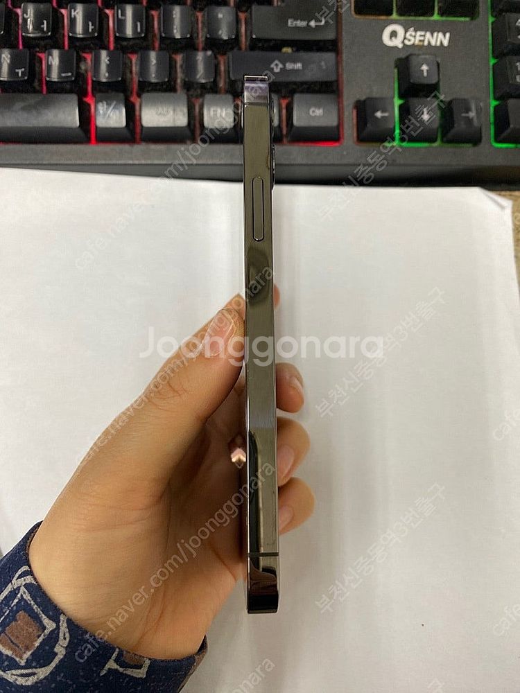 201782 아이폰12프로 그래파이트 AA급 128GB...--5