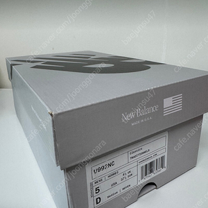 (인보이스동봉) 미공홈 뉴발 992 운동화 U992NC 뉴발란스 992 화이트 리플렉션 - 230mm
