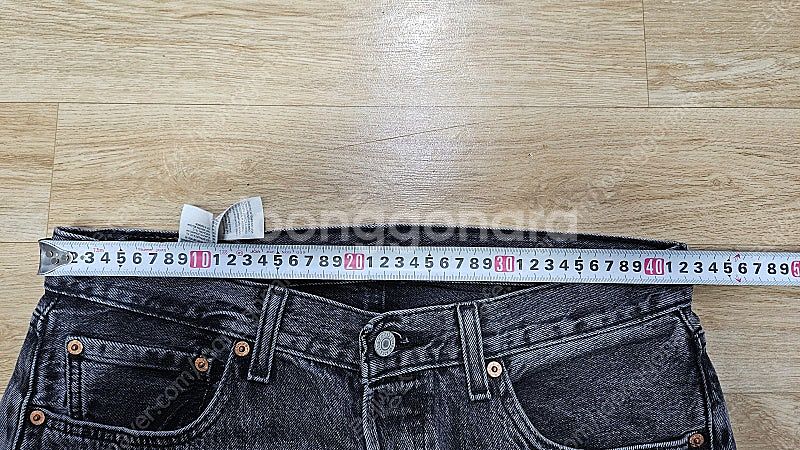 리바이스501블랙진(32인치), 리바이스501회색청바지...--7