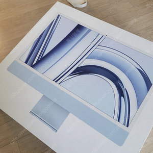 애플 정품 단순개봉급 M3 아이맥 24인치 블루 색상 판매 m3 imac 24 인치