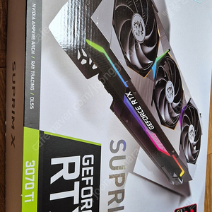 msi 3070ti suprim x 슈프림 8gb