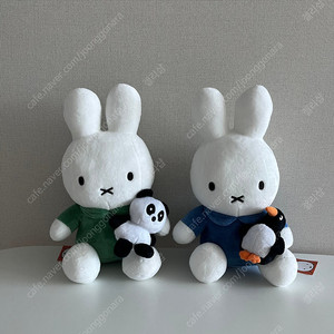 펭귄 안은 미피 인형 / 판다 안은 미피 인형 (정품)