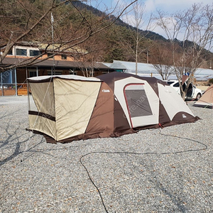 콜맨 웨더마스터 컨버터블(거실형,맥아읏도어 그라운드시트,돔키트 포함, 연장 우레탄창 포함) [가격인하]