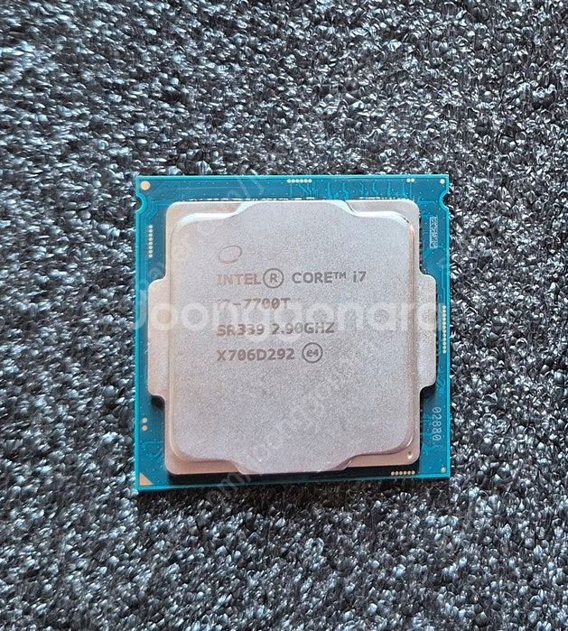 인텔 저전력 i7 7700T cpu 팝니다. (7700...--0