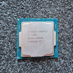 인텔 저전력 i7 7700T cpu 팝니다. (7700)