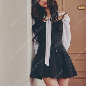 페인오어플레져 비앙카 드레스 차콜 s