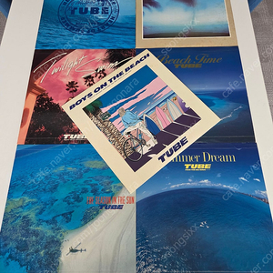 (J-POP) TUBE LP 7장세트