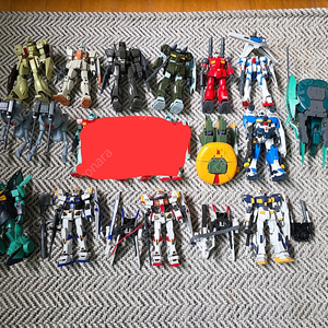 HGUC 건담 프라모델 가조립 일괄 판매합니다