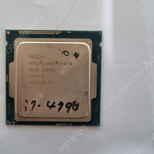 인텔 CPU CORE i7 4790