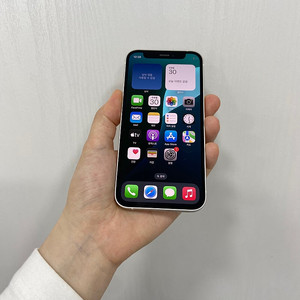 86106 아이폰12미니 화이트 128GB 부산 중고폰 팝니다 22만원