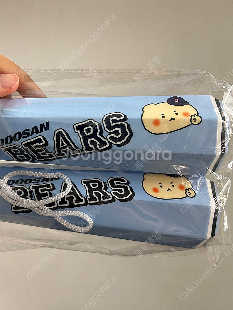 두산베어스 망곰 팔각 응원 배트 (미개봉)--0